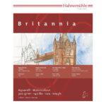 HAHNEMUHLE SKETCHBOOK BRITANIA RAU 300G 30/40 CM 12L.