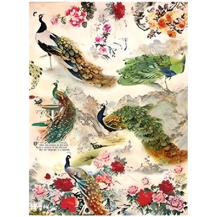94 ΡΥΖΙΛΟΧΑΡΤΟ CADENCE DECOUPAGE A4 - 194 - Εικόνα 1