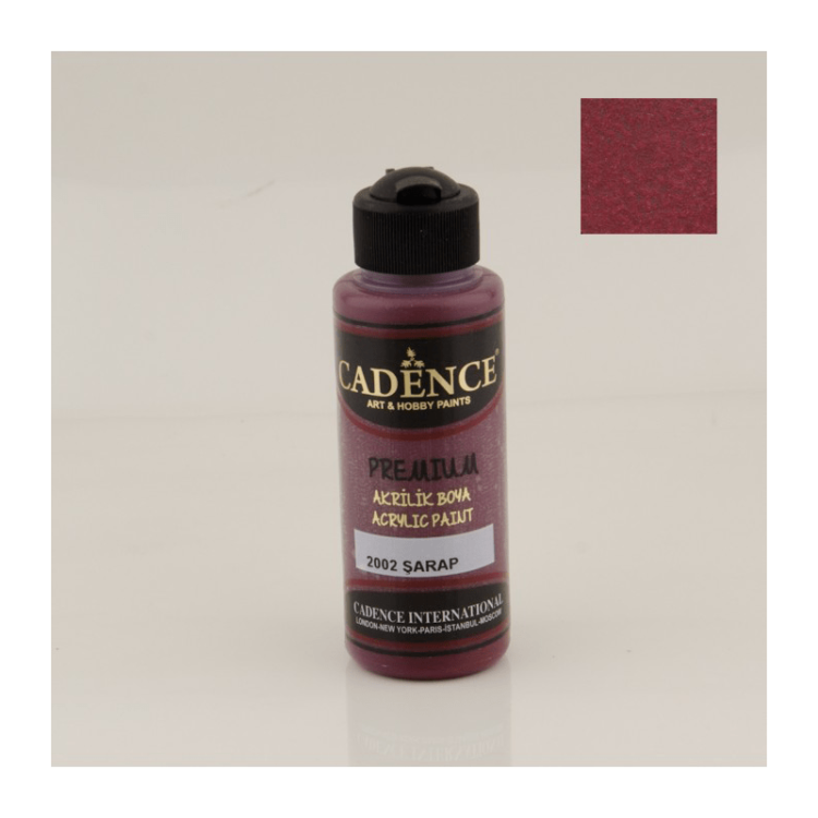 CADENCE ΑΚΡΥΛΙΚΌ ΧΡΏΜΑ PREMIUM 120 ML. - ΚΡΑΣΊ 2002 - Εικόνα 1