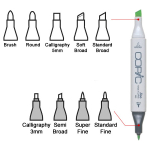 COPIC ACCESSORIES - ΑΚΡΟΦΎΣΙΟ ΜΑΡΚΑΔΌΡΟΥ ΒΟΎΡΤΣΑΣ - Εικόνα 2