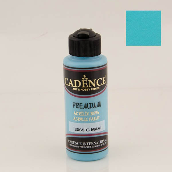 206500 CADENCE ΑΚΡΥΛΙΚΌ ΧΡΏΜΑ PREMIUM 120 ML. - ΓΑΛΆΖΙΟ ΜΠΛΕ 2065 - Εικόνα 1
