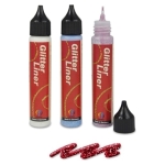 NERCHAU GLITTER LINER 28 ML - ΚΟΚΚΙΝΟ - Εικόνα 2