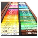MUNGYO OIL PASTEL ΣΕΤ MOP-72 ΞΥΛΙΝΟ ΚΟΥΤΙ - Εικόνα 3