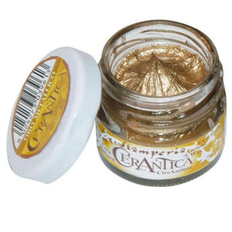 316084 STAMPERIA CERANTICA 20 ML - ΜΕΤΑΛΛΙΚΉ ΧΆΛΚΙΝΗ ΚΗΡΑΛΟΙΦΉ - Εικόνα 1