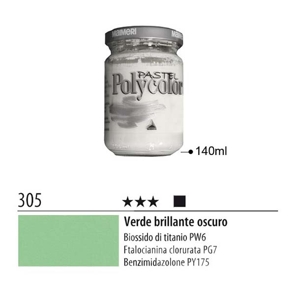 320305 MAIMERI ΑΚΡΥΛΙΚΌ ΧΡΏΜΑ ΠΑΣΤΈΛ 140 ML. - ΣΚΟΎΡΟ ΠΡΆΣΙΝΟ - Εικόνα 1