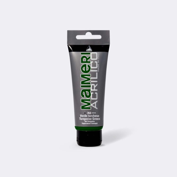340 MAIMERI ΑΚΡΥΛΙΚΌ ΧΡΏΜΑ ACRILICO 75 ML. -ΠΕΡΜΑΝΆΝΤ. ΠΡΆΣΙΝΟ ΣΚΟΎΡΟ - Εικόνα 1