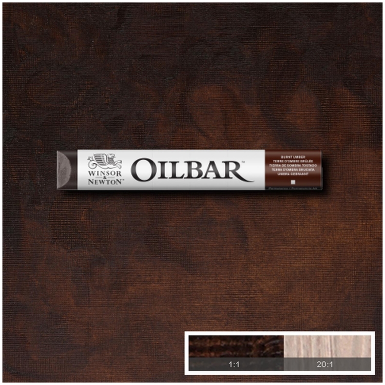 W&N OIL PAINT STICK 50 ML - ΨΗΜΈΝΟ UMBER - Εικόνα 5