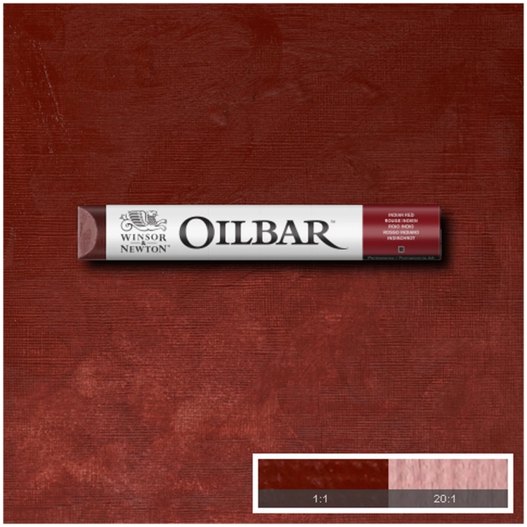 W&N OIL PAINT STICK 50 ML - ΚΌΚΚΙΝΟ ΤΗΣ ΙΝΔΊΑΣ - Εικόνα 4