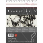HAHNEMUHLE SKETCHBOOK TRADITION 100 GSM, 17/24 CM, 50 ΦΎΛΛΑ