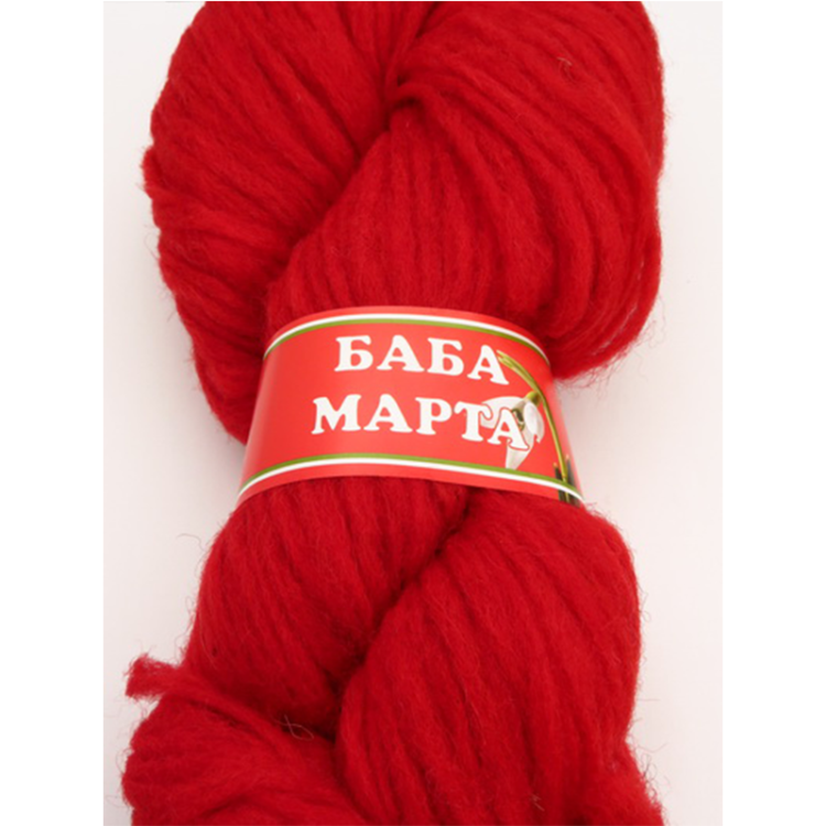 888201-112188 ARTS BABA MARTA ΖΩΝΤΑΝΌ ΜΑΛΛΊ 100G. -ΚΌΚΚΙΝΟΣ - Εικόνα 1