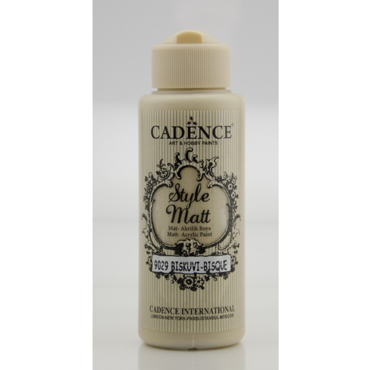 902900-141545 CADENCE ΑΚΡΥΛΙΚΌ ΧΡΏΜΑ ΜΑΤ 120 ML. - BISQUE 9029 - Εικόνα 1