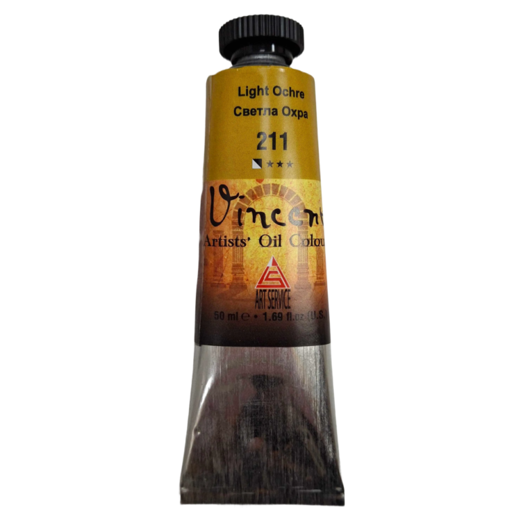 990211-1000Χ1000 ΛΑΔΟΜΠΟΓΙΆ VINCENT 50 ML. - ΕΛΑΦΡΙΆ ΏΧΡΑ - Εικόνα 1