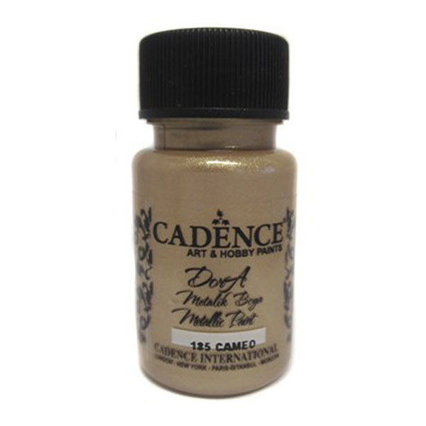 058185 CADENCE ΑΚΡΥΛΙΚΌ ΧΡΏΜΑ METALLIC DORA 50 ML. - CAMEO 185 - Εικόνα 1
