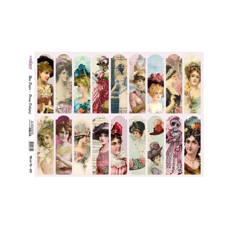 147456-142190 ΡΥΖΙΛΟΧΑΡΤΟ CADENCE DECOUPAGE A4 - 456 - Εικόνα 1