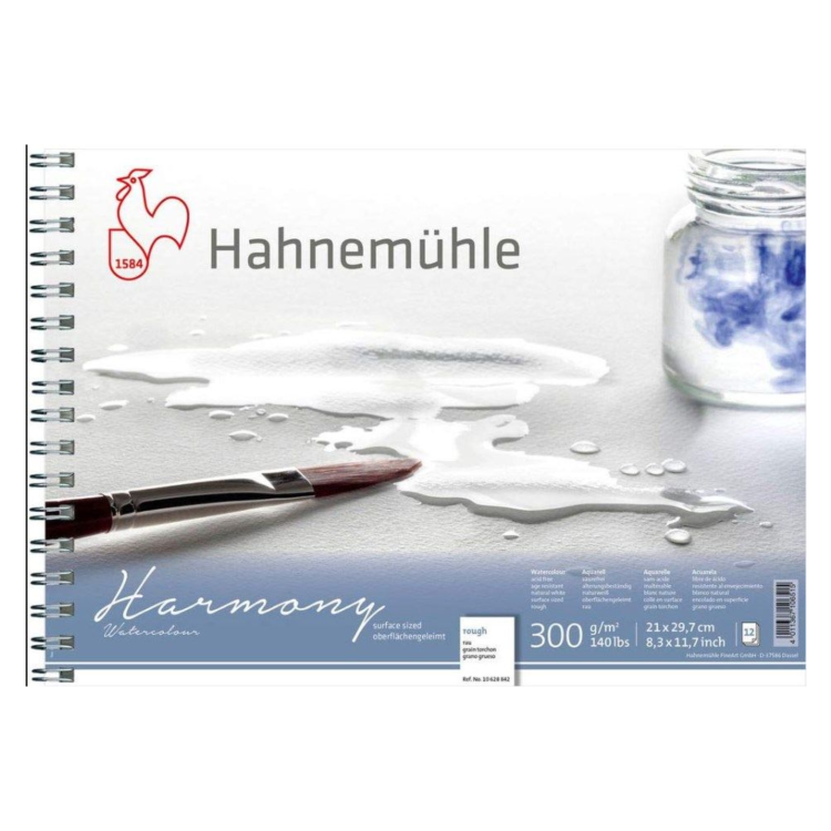 628842 HAHNEMUHLE SKETCHBOOK ΑΡΜΟΝΊΑ 21/29,7 CM, 300 G, 12 L. - Εικόνα 1