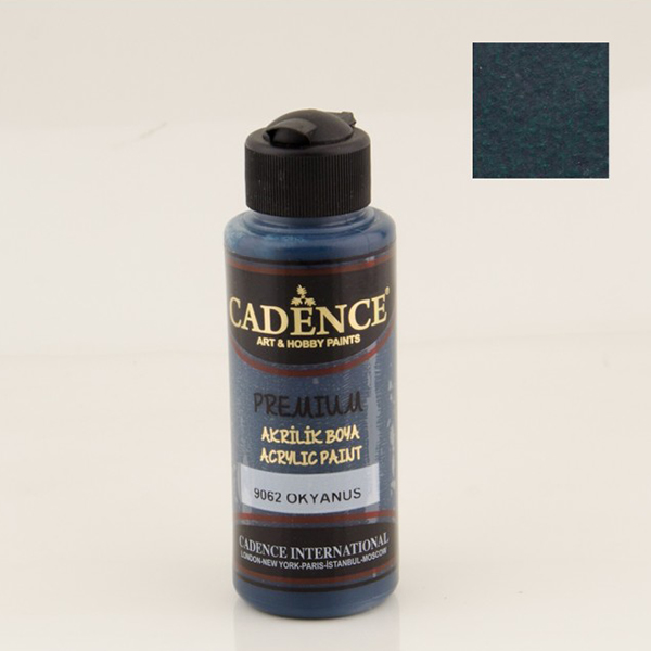 906200 CADENCE ΑΚΡΥΛΙΚΌ ΧΡΏΜΑ PREMIUM 120 ML. - ΒΑΘΎΣ ΩΚΕΑΝΌΣ 9062 - Εικόνα 1