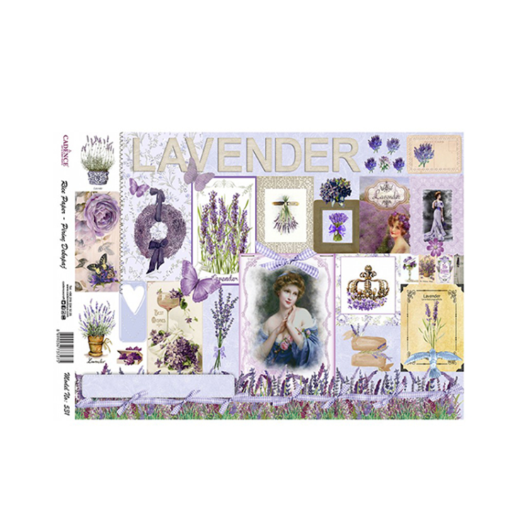 JPEG_0003_147531 ΡΥΖΙΛΟΧΑΡΤΟ CADENCE DECOUPAGE A4 - 531 - Εικόνα 1
