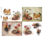 ITD COLLECTION DECOUPAGE ΡΙΖΌΧΑΡΤΟ A3 - R0208L