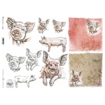 ITD COLLECTION DECOUPAGE ΡΙΖΌΧΑΡΤΟ A3 - R0400L