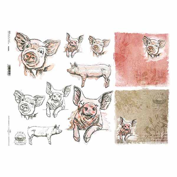 R0400L small ITD COLLECTION DECOUPAGE ΡΙΖΌΧΑΡΤΟ A3 - R0400L - Εικόνα 1
