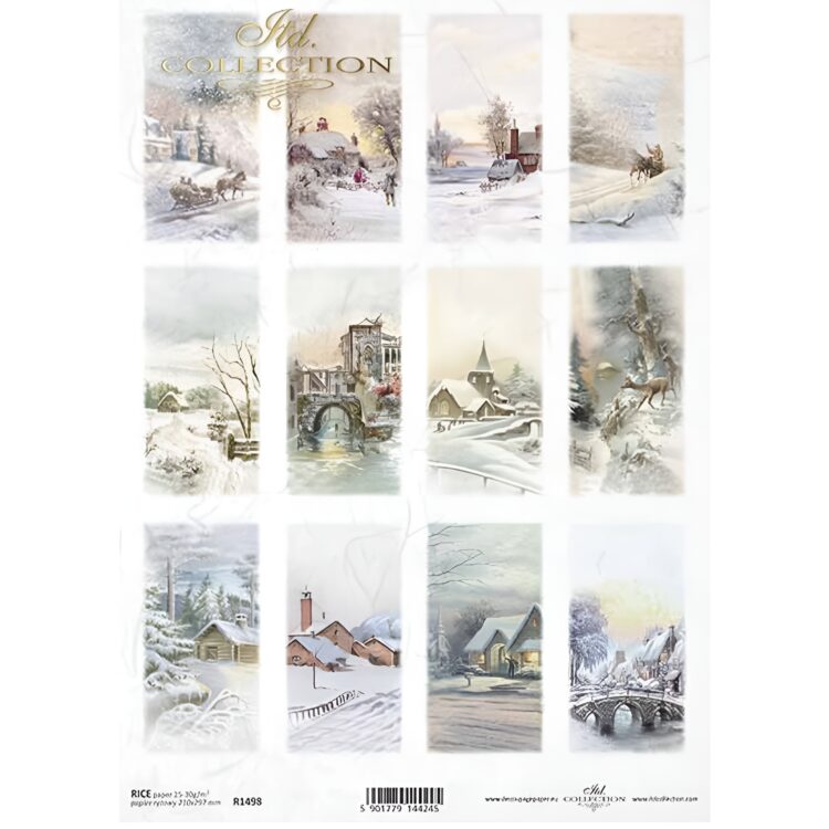 0028_r1498 ITD COLLECTION DECOUPAGE ΡΙΖΌΧΑΡΤΟ A4 - R1498 - Εικόνα 1