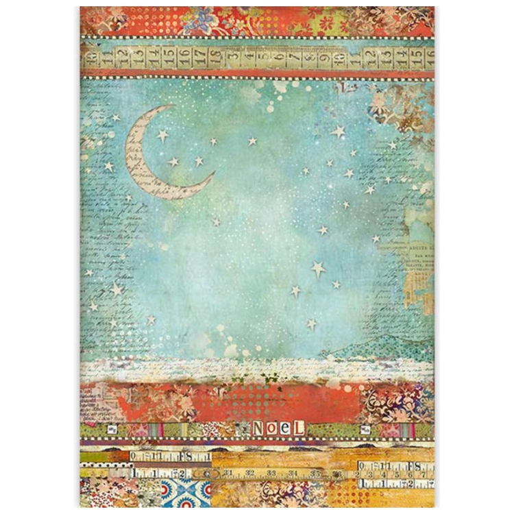 DFSA3043 STAMPERIA MOON DECOUPAGE ΡΙΖΌΧΑΡΤΟ A3 - DFSA3043 - Εικόνα 1