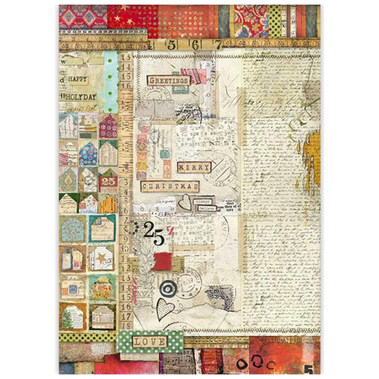 DFSA3044 STAMPERIA ΓΡΑΠΤΆ DECOUPAGE ΡΙΖΌΧΑΡΤΟ A3 - DFSA3044 - Εικόνα 1