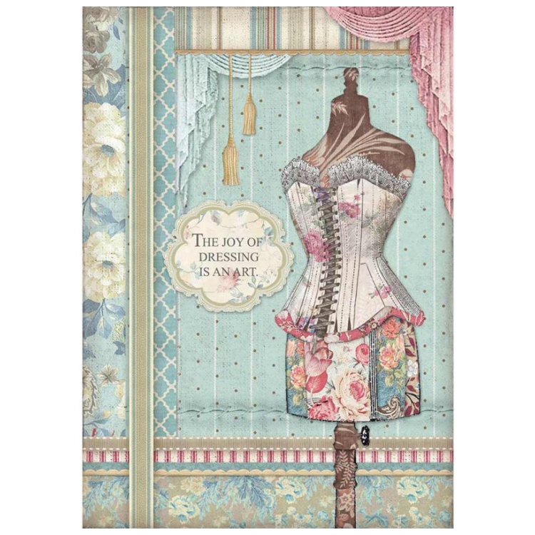 STAMPERIA GRAND HOTEL DECOUPAGE ΡΙΖΌΧΑΡΤΟ A4 - DFSA4398 - Εικόνα 1