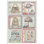 ΡΙΖΌΧΑΡΤΟ STAMPERIA GRAND HOTEL DECOUPAGE A4 - DFSA4400