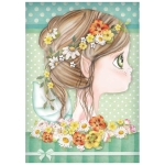 STAMPERIA TATIANA'S FAIRIES DECOUPAGE PAPER A4 - DFSA4410