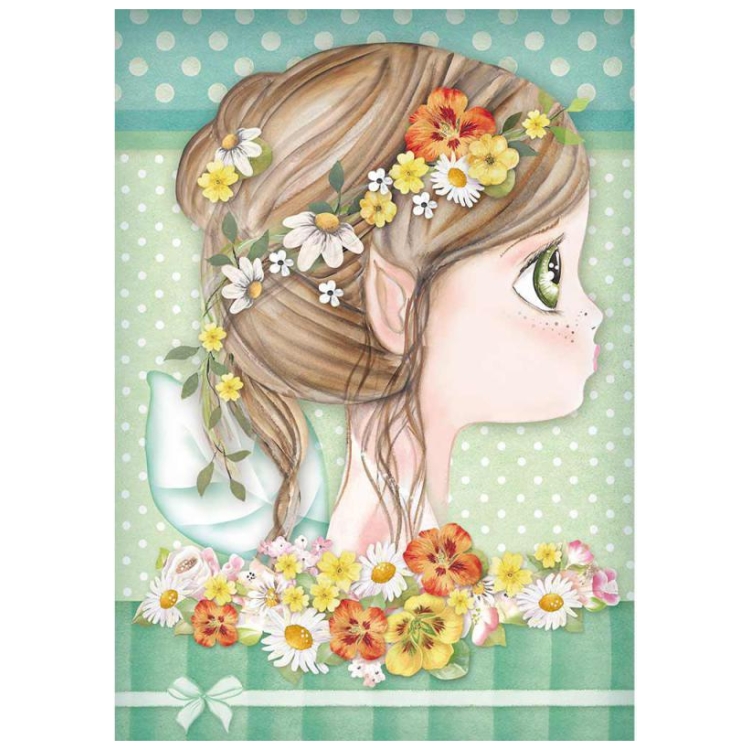 DFSA4410 STAMPERIA TATIANA'S FAIRIES DECOUPAGE PAPER A4 - DFSA4410 - Εικόνα 1
