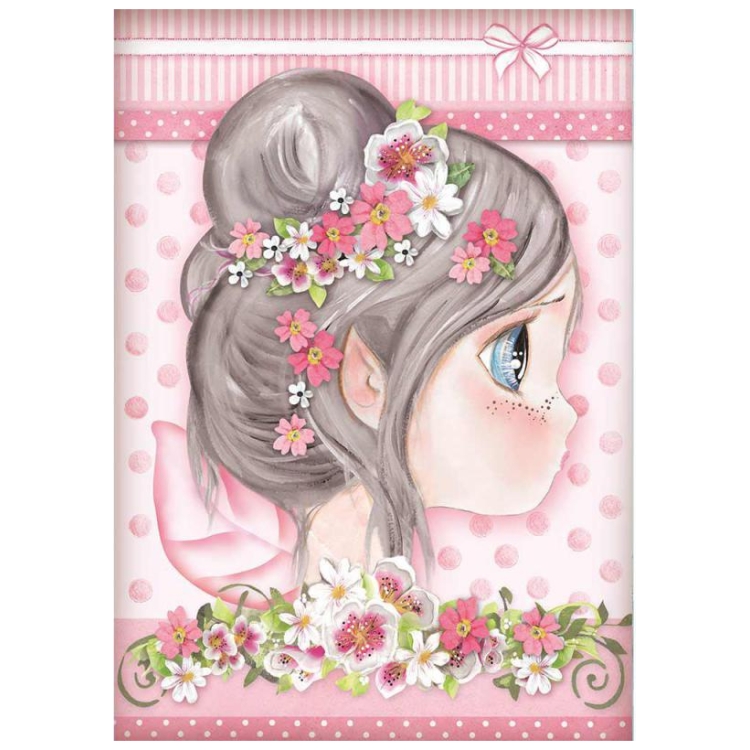 DFSA4412 STAMPERIA TATIANA'S FAIRIES DECOUPAGE PAPER A4 - DFSA4412 - Εικόνα 1
