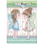 STAMPERIA TATIANA'S FAIRIES DECOUPAGE PAPER A4 - DFSA4413