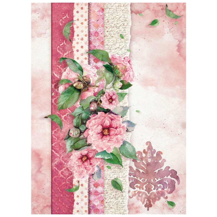DFSA4415 STAMPERIA FLOWERS FOR YOU ΧΑΡΤΊ ΝΤΕΚΟΥΠΆΖ A4 - DFSA4415 - Εικόνα 1
