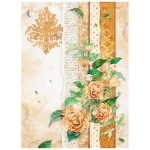 STAMPERIA ΛΟΥΛΟΎΔΙΑ ΓΙΑ ΕΣΆΣ DECOUPAGE ΧΑΡΤΊ A4 - DFSA4416