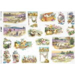 ITD COLLECTION DECOUPAGE ΡΙΖΌΧΑΡΤΟ A3 - R0201L