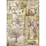 STAMPERIA FOREST DECOUPAGE ΧΑΡΤΙ A4 - DFSA4426