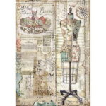 STAMPERIA MANNEQUIN DECOUPAGE ΡΙΖΌΧΑΡΤΟ A4 - DFSA4442