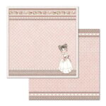 STAMPERIA ΚΟΡΙΤΣΙ ΣΧΕΔΙΑΣΤΗΣ ΧΑΡΤΟΝΙ 30.5/30.5CM- SBB682