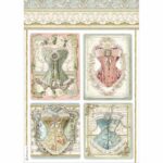 STAMPERIA PRINCESS DECOUPAGE ΡΙΖΌΧΑΡΤΟ A4 - DFSA4487