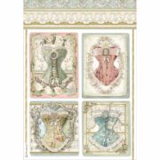 STAMPERIA PRINCESS DECOUPAGE ΡΙΖΌΧΑΡΤΟ A4 - DFSA4487