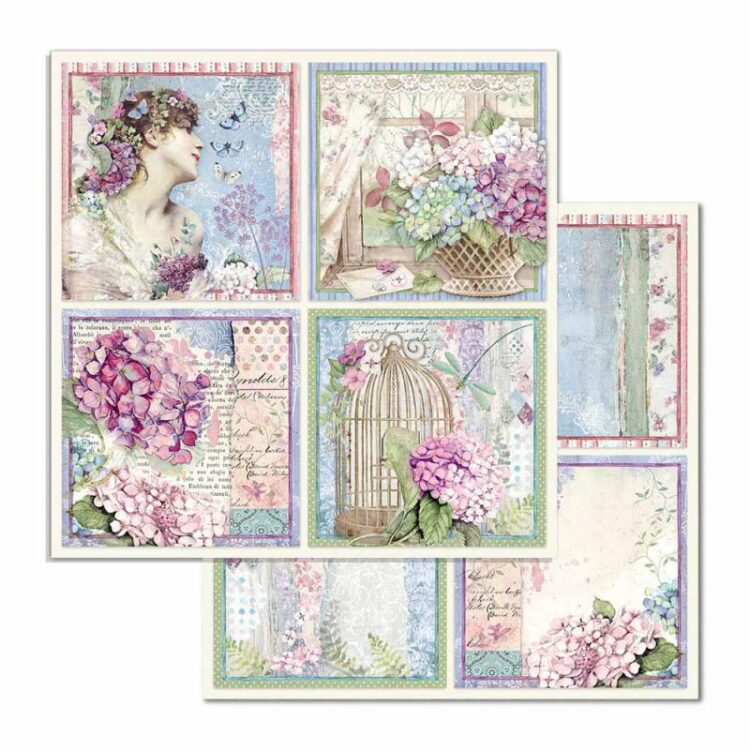 SBB697 STAMPERIA HORTENSIA DESIGNER ΧΑΡΤΌΝΙ 30.5/30.5 CM - SBB697 - Εικόνα 1