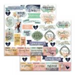 STAMPERIA LOVE STORY DESIGNER ΧΑΡΤΌΝΙ 30.5/30.5CM - SBB723