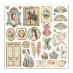 ΜΠΆΡΑ ΧΑΡΤΙΟΎ STAMPERIA PRINCESS 30.5/30.5 CM - SBBL75 - Εικόνα 2