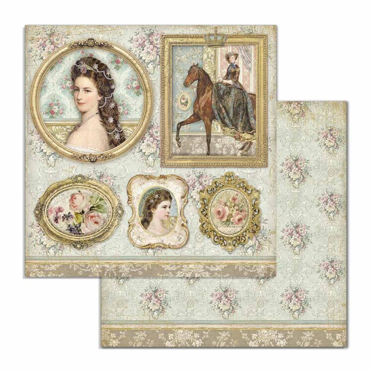 ΜΠΆΡΑ ΧΑΡΤΙΟΎ STAMPERIA PRINCESS 30.5/30.5 CM - SBBL75 - Εικόνα 10
