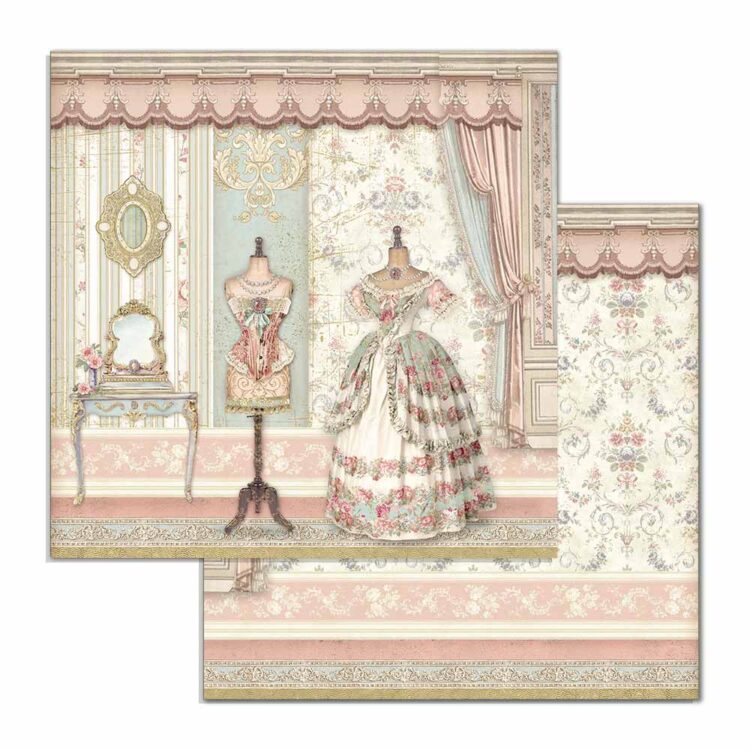 ΜΠΆΡΑ ΧΑΡΤΙΟΎ STAMPERIA PRINCESS 30.5/30.5 CM - SBBL75 - Εικόνα 7