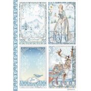STAMPERIA WINTER TALES DECOUPAGE ΡΙΖΌΧΑΡΤΟ A4- DFSA4490