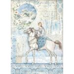 STAMPERIA WINTER TALE DECOUPAGE ΡΙΖΌΧΑΡΤΟ A4 - DFSA4492