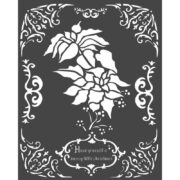 ΣΤΈΝΣΙΛ STAMPERIA WINTER TALES - ΠΡΌΤΥΠΟ 20 X 25 CM - KSTD053