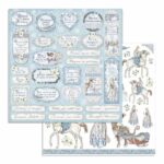 STAMPERIA WINTER TALES ΧΑΡΤΌΝΙ 30,5/30,5 CM - SBB717